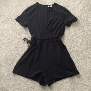 H&M black romper
